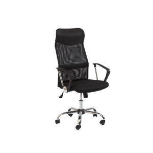 Eshopist Kancelárska stolička Q-025 čierna 