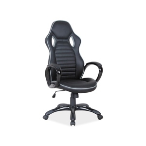 Eshopist Kancelárska stolička Q-105 čierna/šedá