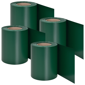 Juskys PVC ochranný pás 4 kusy - zelená