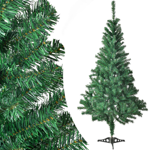 Juskys Umelý vianočný stromček - jedľa, 150 cm, so stojanom, zelený