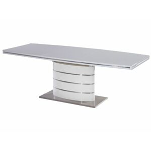 Signal Stôl FANO biely lak 120(180)x80